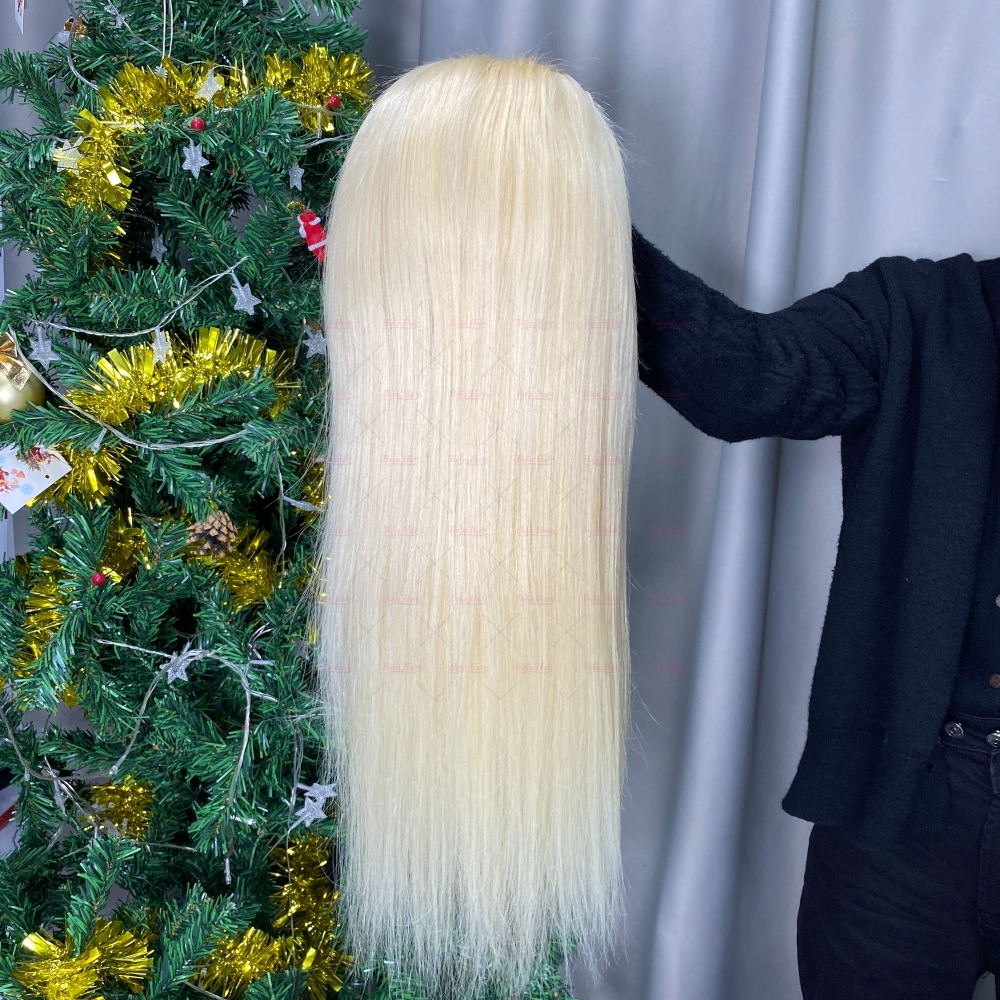 Wholesale High Density Honey Blonde Wig HD/Transparent 4x4/ 5x5/ 13x4/ 13x6 Lace Straight Wig 613 Human Hair Wig