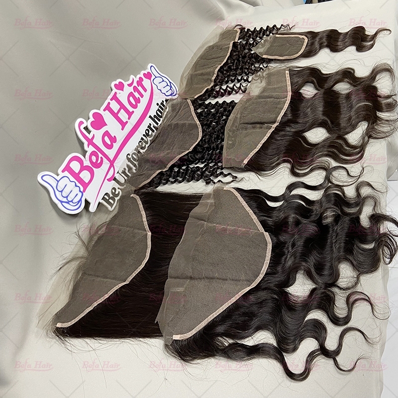 Wholesale Raw Hair Brown Lace 4x4/13x4/13x6 Straight/Body/Curly Wave Closure/Frontal Brown Lace