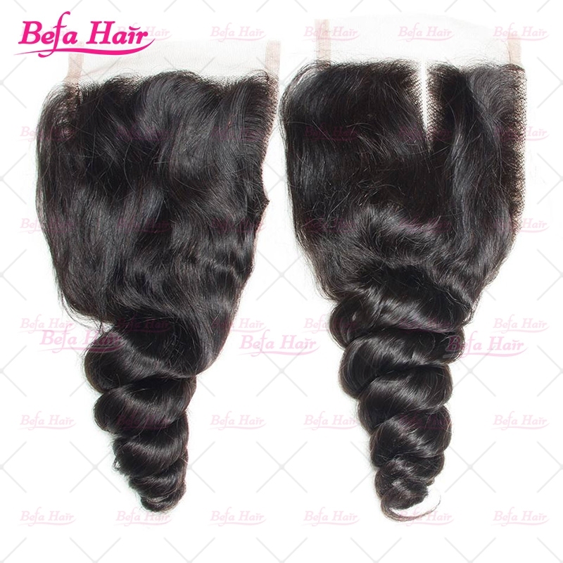 Wholesale 5x5 Free Part HD Lace Loose Wave Unprocessed Human Hair Closure 12-20 Inch,can do dropshipping