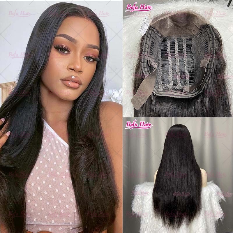 Glueless Wigs Human Hair 5X5 13X4 13X6 Transparent HD Lace Human Hair Wigs Natural Black Straight Hair Wigs