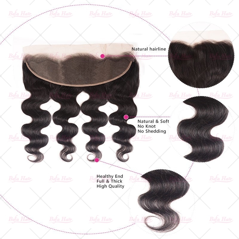 Wholesale Pre-plucked 2 Bundles Brazilian Hair With 13x4 Transparent HD Lace Frontal (Straight/Body Wave),can do dropshipping