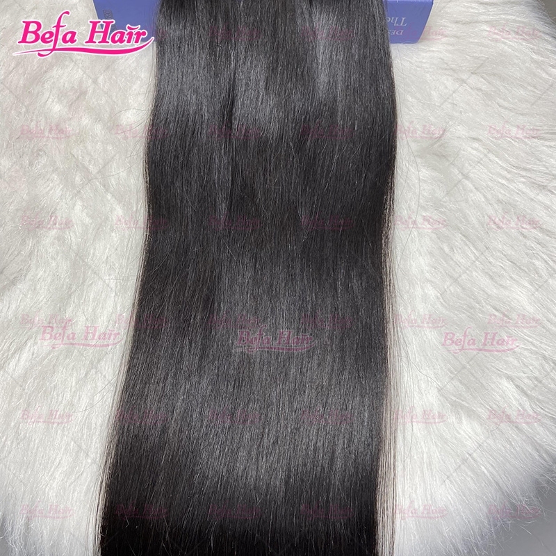 Wholesale Raw Hair Straight 2pcs/3Bundles/4Bundles 10-30 Inches Natural Black human Hair Weave