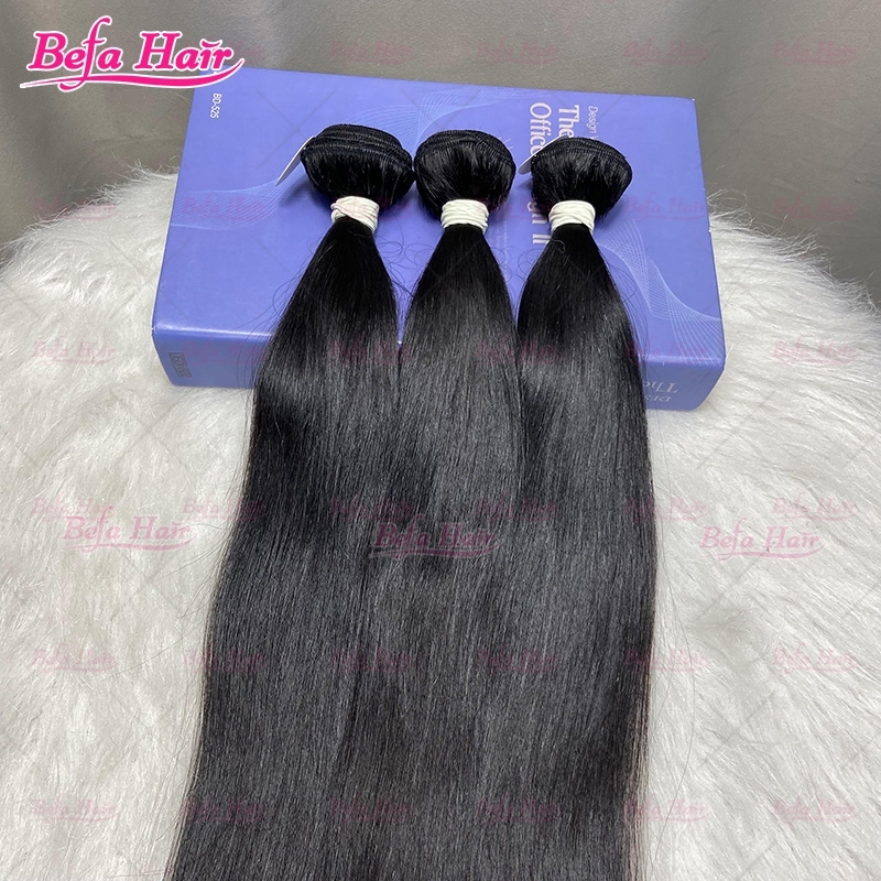 Wholesale Raw Hair Straight 2pcs/3Bundles/4Bundles 10-30 Inches Natural Black human Hair Weave
