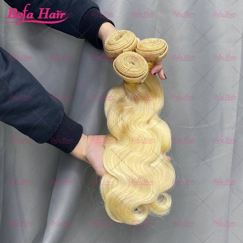 Wholesale 613# Straight/ Body Wave 1Bundles 10-30 Inches Virgin Human Hair Weave