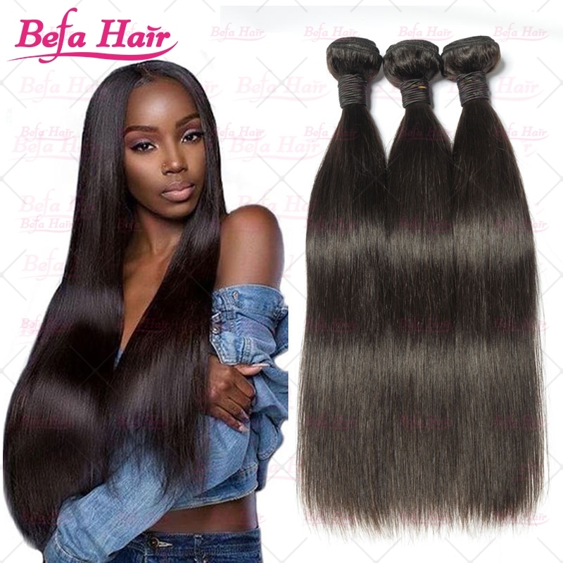 Wholesale Pre-plucked 3 Bundles Brazilian Straight Hair With 4x4 Lace Closure,can do dropshipping