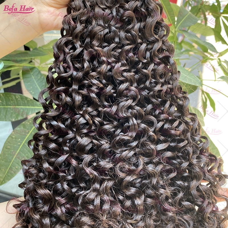 Wholesale Double Drawn 2pcs/3 Bundles/4 Bundles Italy Curly Natural Black Hair,can do dropshipping