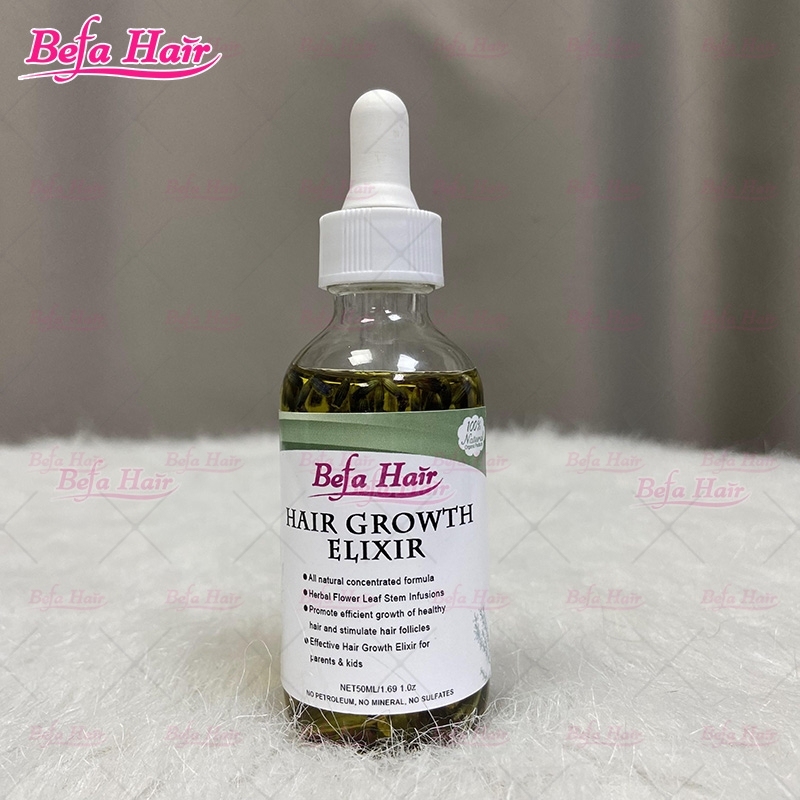 100% Organic Herbal Hair Growth Elixir Private Label Rosemary Oil Hair Treatment Growth Oil