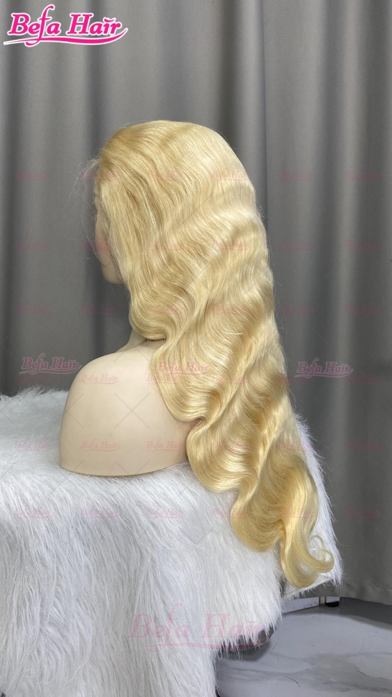 Wholesale High Density Blonde Human Hair HD/Transparent 4x4/ 5x5/ 13x4/ 13x6 Lace Body Wave Honey Blonde Wig 613 Human Hair Wig