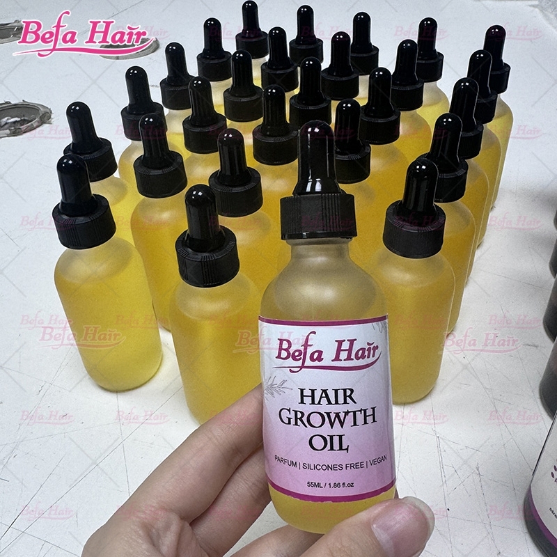Private Label Hair Growth Oil Natural Organic Hair Treatment Rosemary Oil For Hair Growth