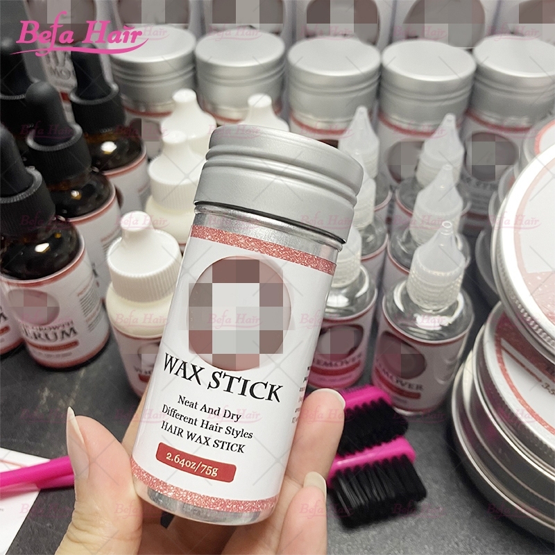 Private Label Hair Styling Wax No Greasy No Flaking Extra Hold Shiny Hair Wax Stick