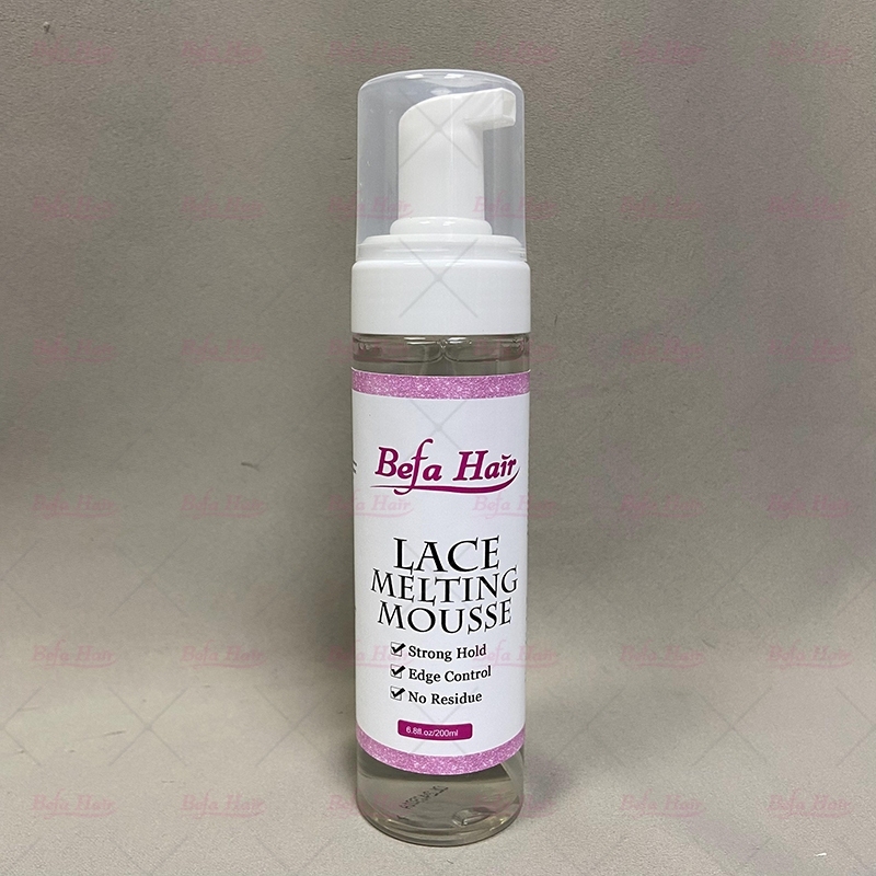 Lace Melting Mousse 200ml Long Lasting Glue Mousse For Baby Hair Invisible Hold Lace Glue