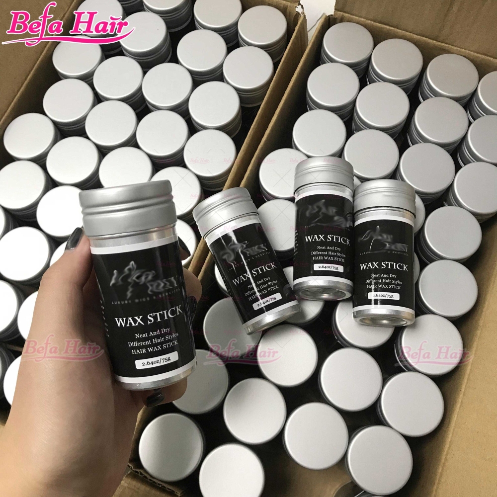 Private Label Hair Styling Wax No Greasy No Flaking Extra Hold Shiny Hair Wax Stick