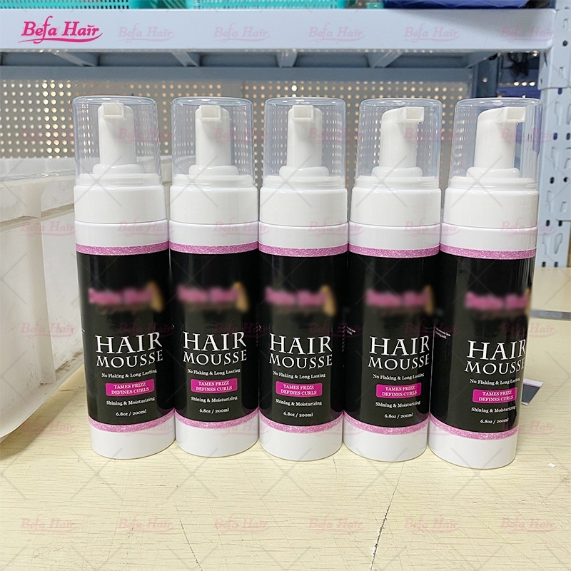 Hair Mousse Styling Foam Curl Defining Flexibility Curling Hair Mousse