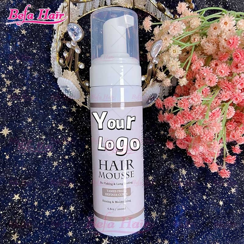 Hair Mousse Styling Foam Curl Defining Flexibility Curling Hair Mousse