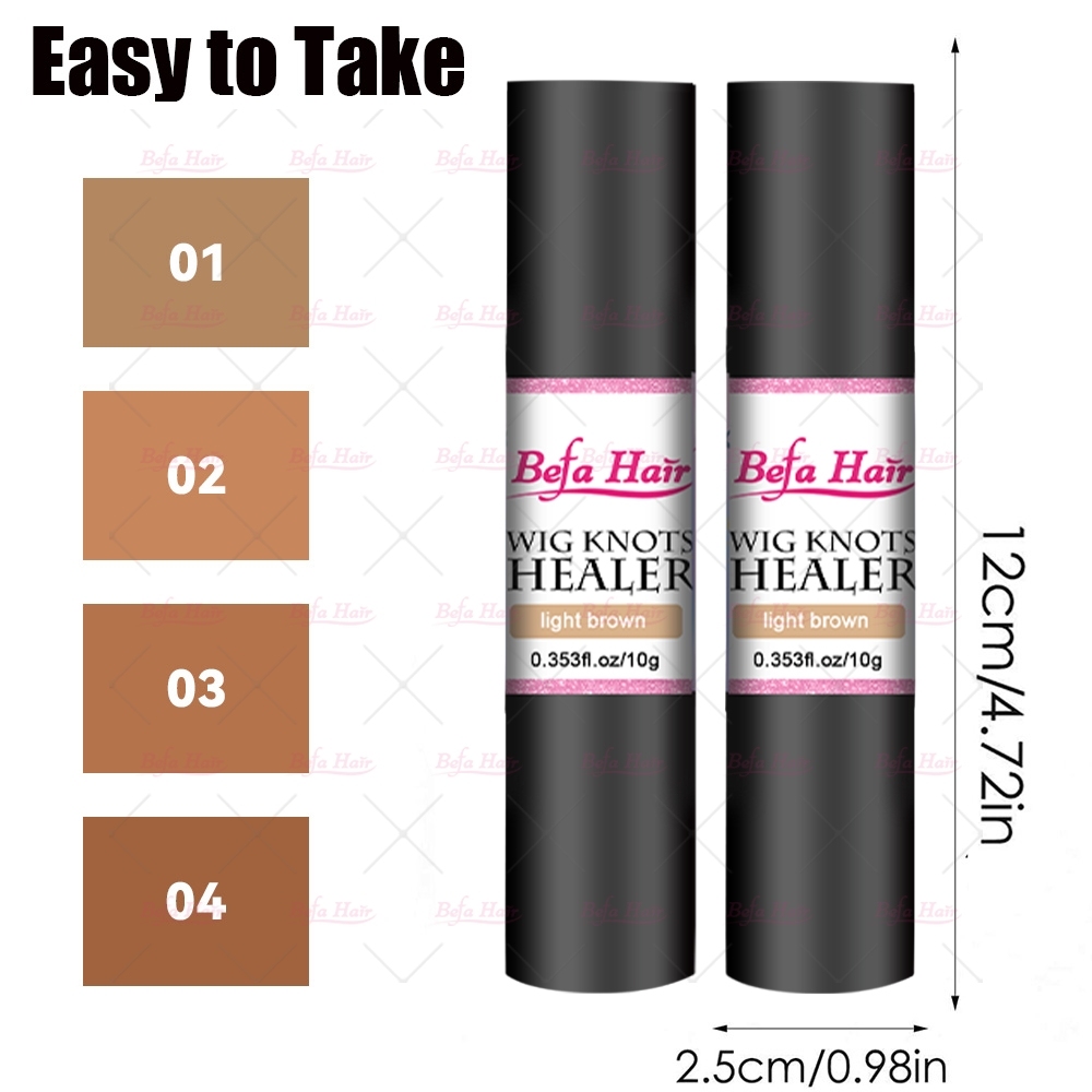 Private Label Wig Knots Healer 4 Colors Lace Tint Stick Wig Concealer Lace Front Wig Knot Eraser
