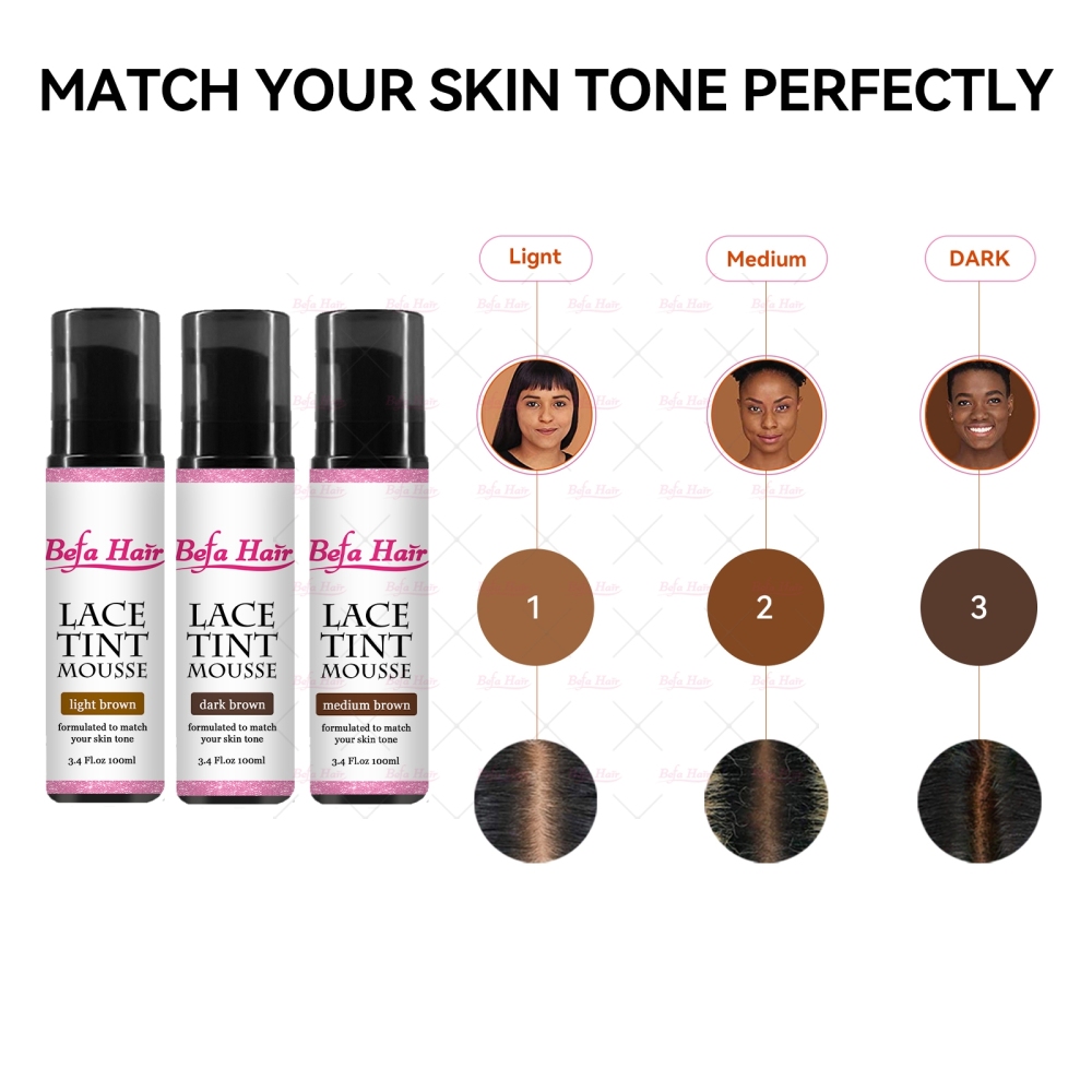 Wholesale Custom Logo Skin Tone Lace Tint Mousse Lace Tint Foam