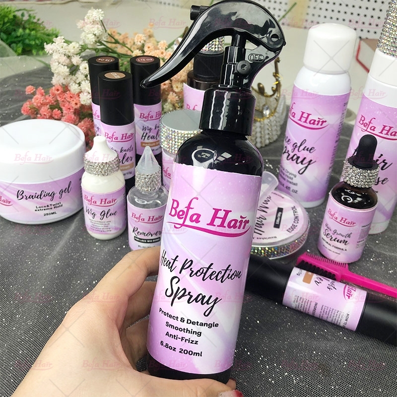 Private Label Hair Repair Spray Anti Frizz Moisturizing Heat Protectant Spray