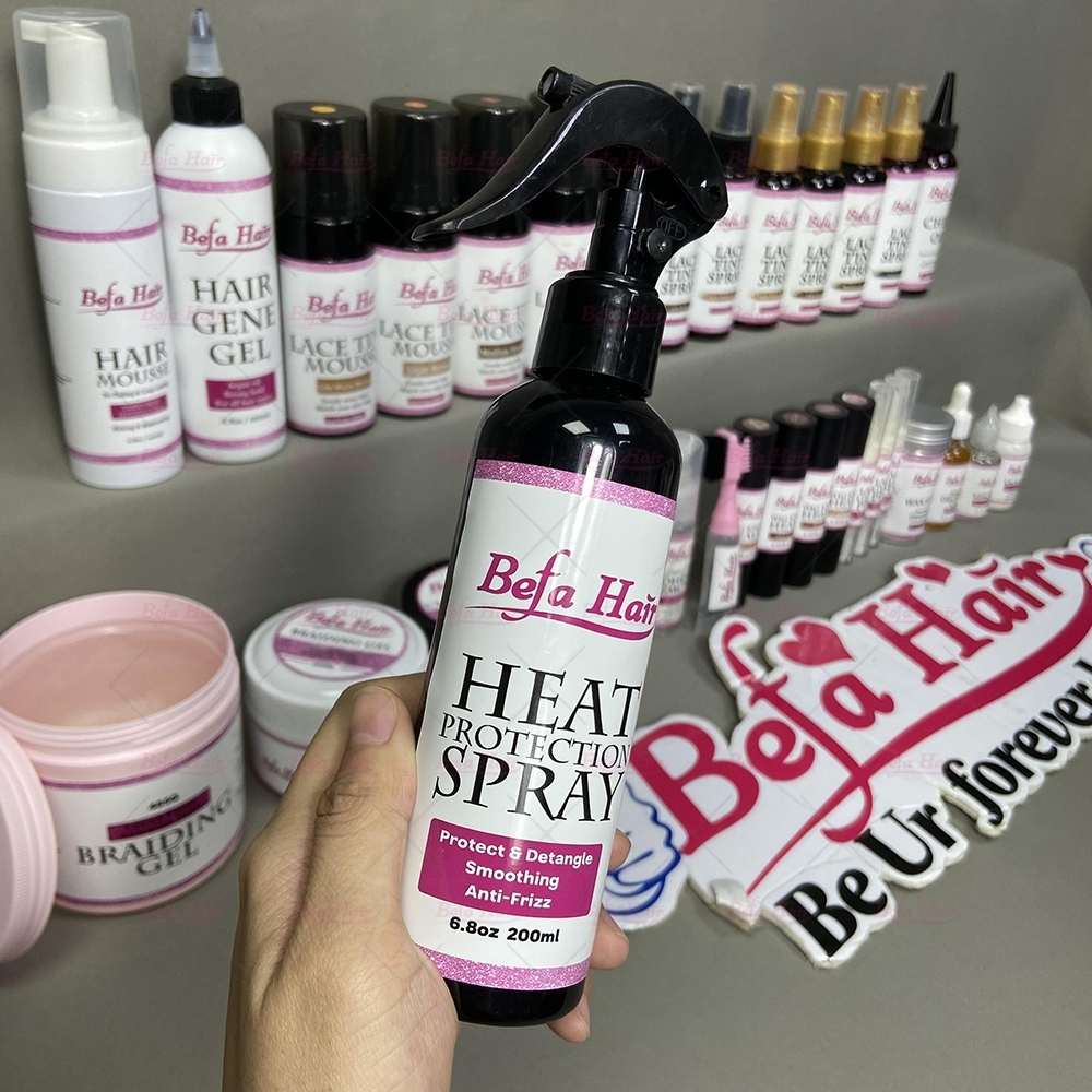 Private Label Hair Repair Spray Anti Frizz Moisturizing Heat Protectant Spray