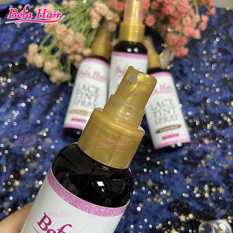 Wholesale Private Label Sculpting Lace Tint Spray 4 Colors Tint Spray For Lace Wigs