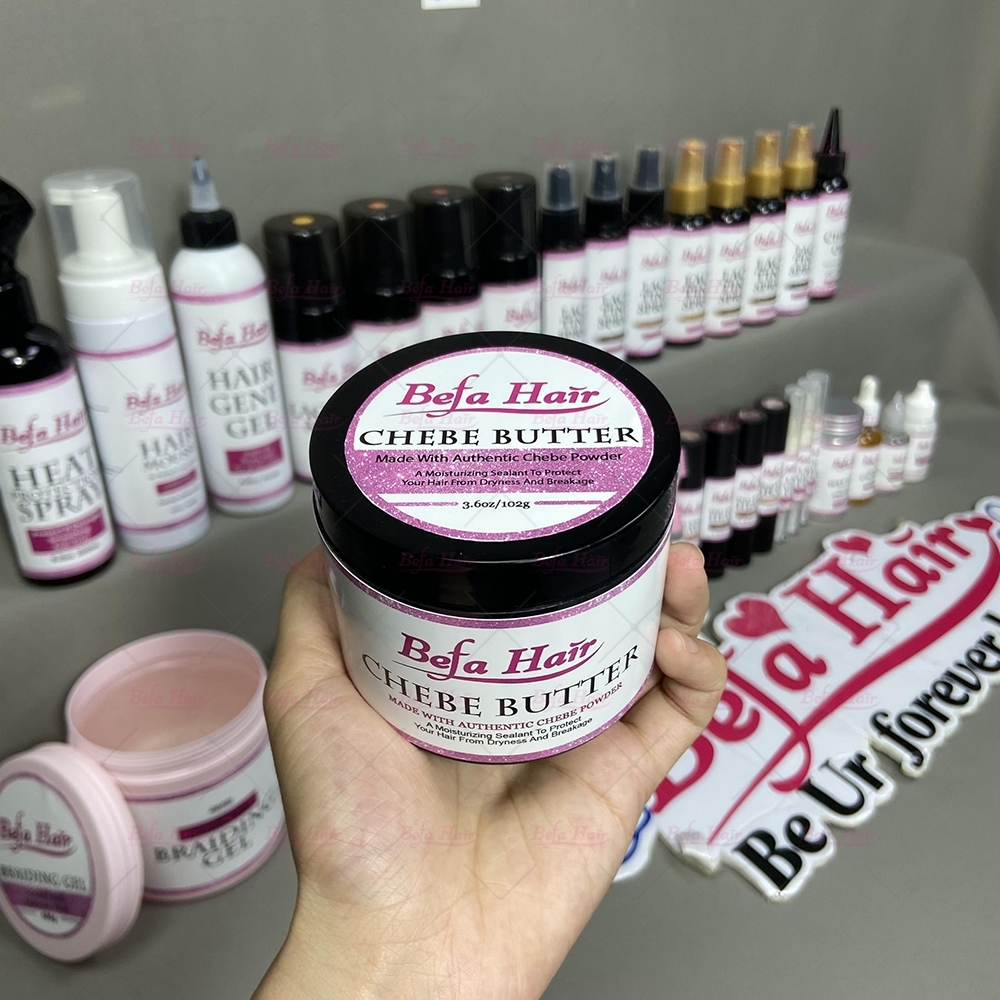 Customs Logo 102g Organic Moisturizing Chebe Butter Hair Repair Deep Nourishing Chebe Butter