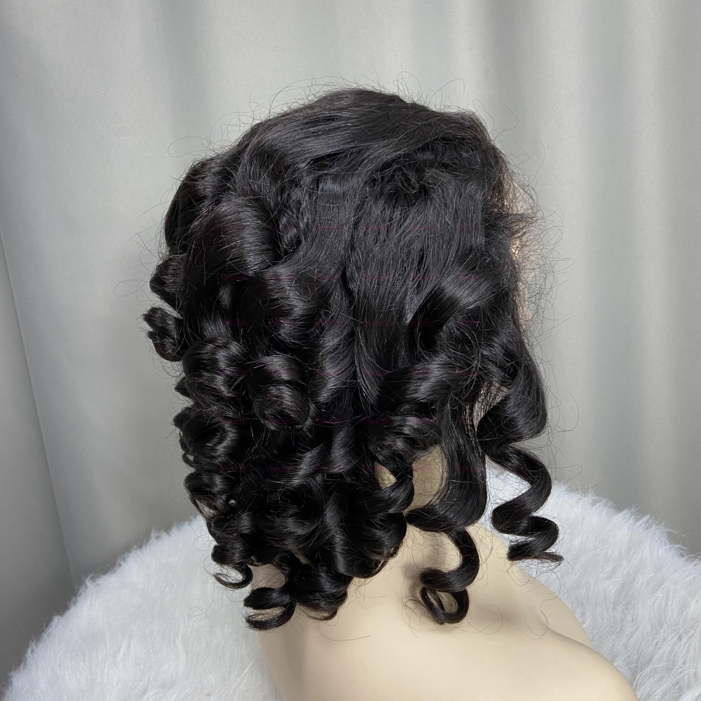 Natural Black 200% Density Virgin Human Hair Wigs Loose Wave Wig 2x6 4x4 5x5 13x4 13x6 360 Lace Wig