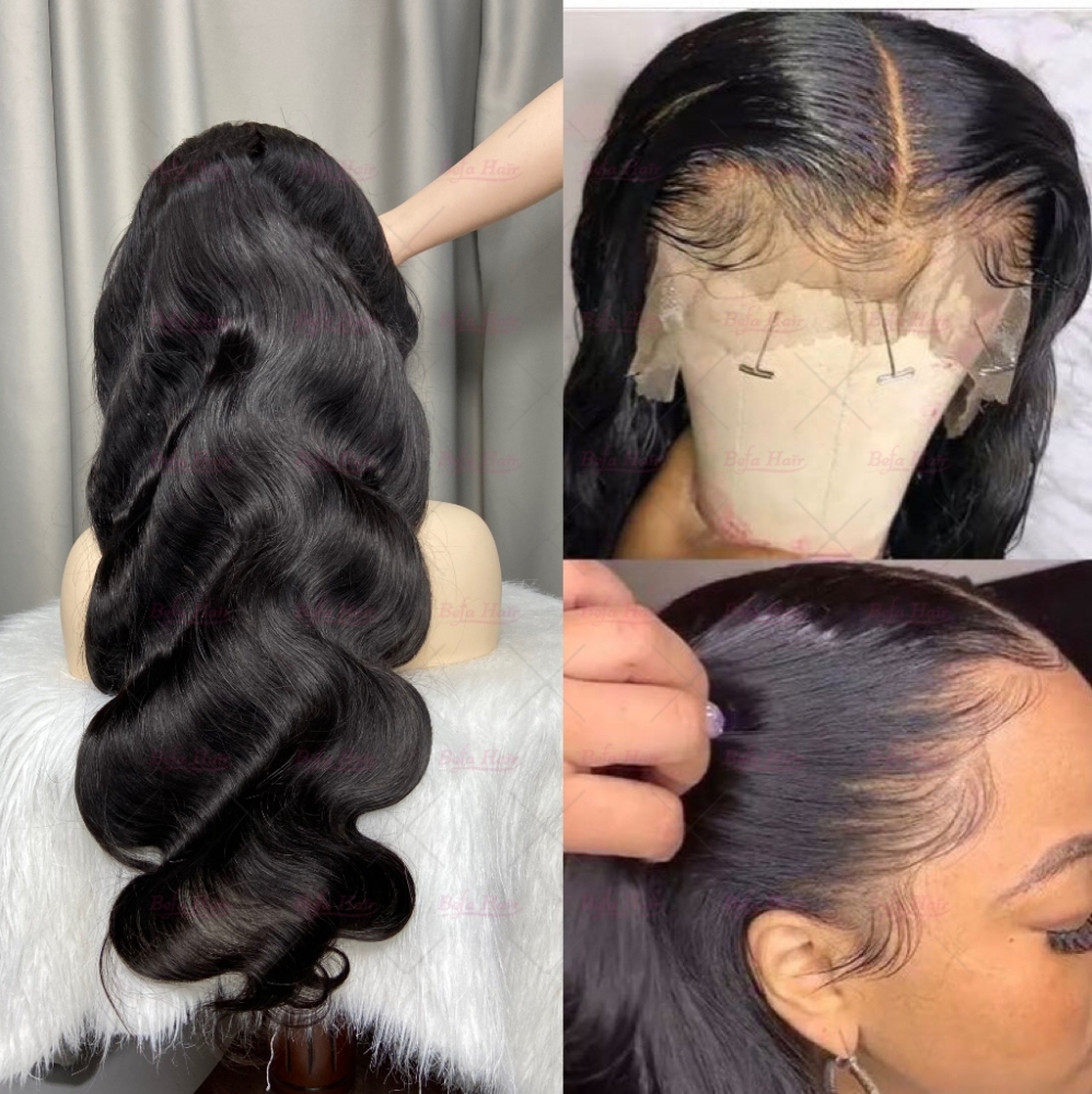 Glueless Wigs Human Hair 5X5 13X4 13X6 Transparent HD Lace Human Hair Wigs Natural Black Body Wave Hair Wigs