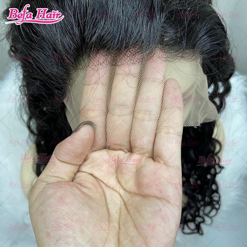 Glueless Wigs Human Hair 5X5 13X4 13X6 Transparent HD Lace Human Hair Wigs Natural Black Water Wave Hair Wigs
