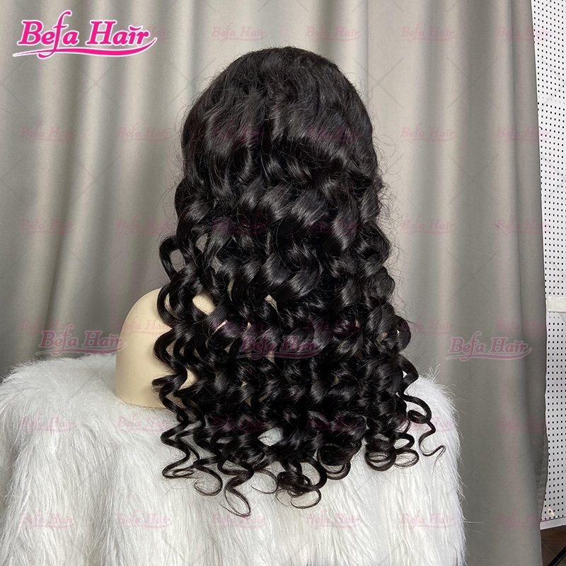 Glueless Wigs Human Hair 5X5 13X4 13X6 Transparent HD Lace Human Hair Wigs Natural Black Loose Wave Hair Wigs