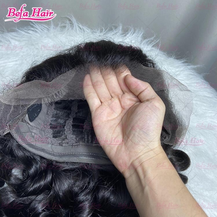 Glueless Wigs Human Hair 5X5 13X4 13X6 Transparent HD Lace Human Hair Wigs Natural Black Loose Wave Hair Wigs
