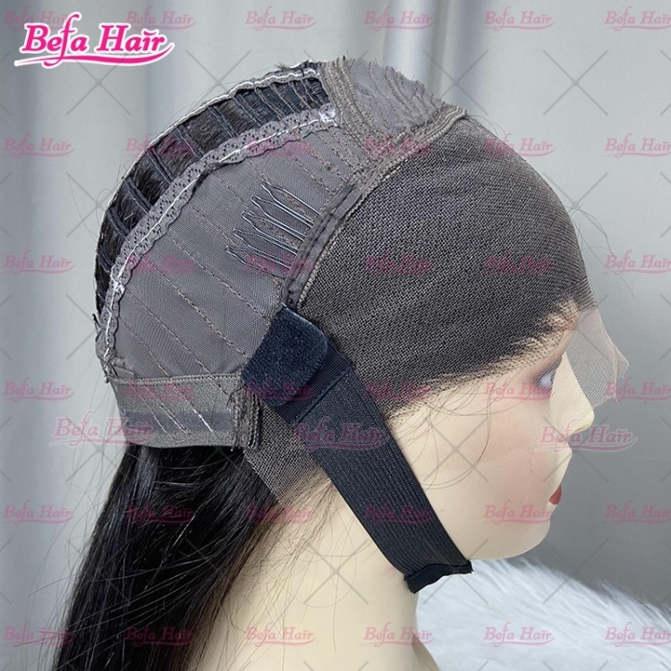 Glueless Wigs Human Hair 5X5 13X4 13X6 Transparent HD Lace Human Hair Wigs Natural Black Deep Curly Hair Wigs
