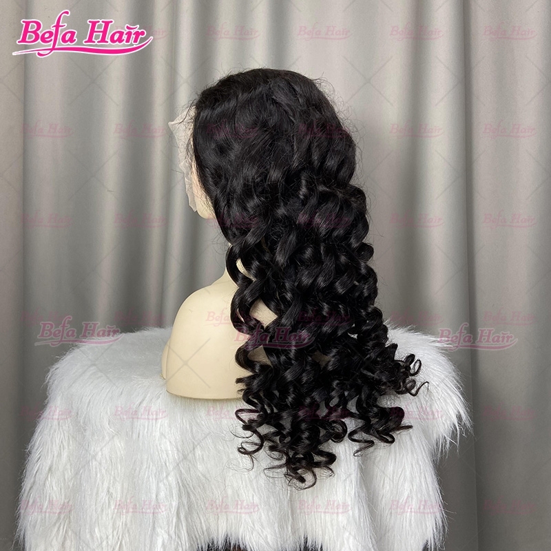 Glueless Wigs Human Hair 5X5 13X4 13X6 Transparent HD Lace Human Hair Wigs Natural Black Loose Wave Hair Wigs