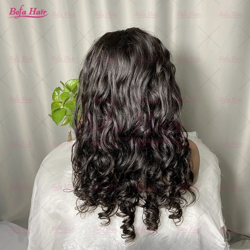 Human Hair Glueless Lace Wigs 5X5 13X4 13X6 Transparent HD Lace Natural Black Loose Wave Hair Wigs Cheap Human Hair Wigs
