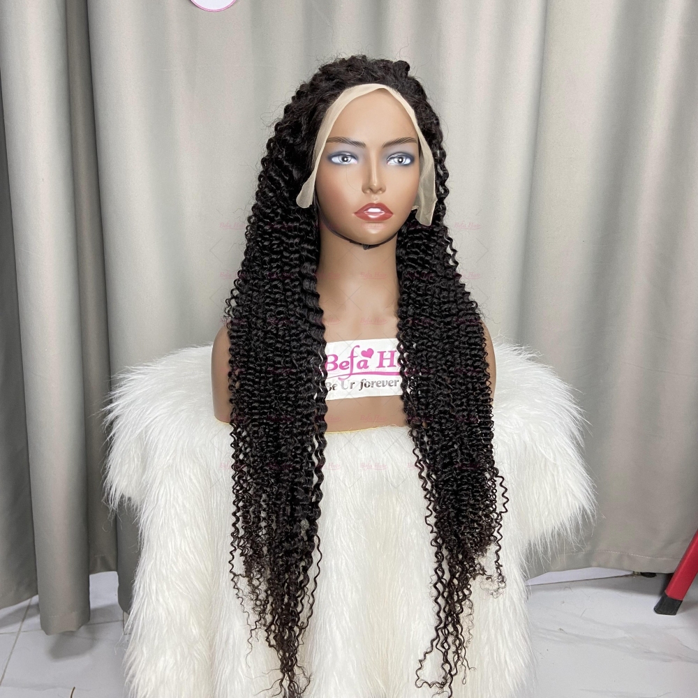 Glueless Wigs Human Hair 5X5 13X4 13X6 Transparent HD Lace Human Hair Wigs Natural Black Kinky Curly Hair Wigs