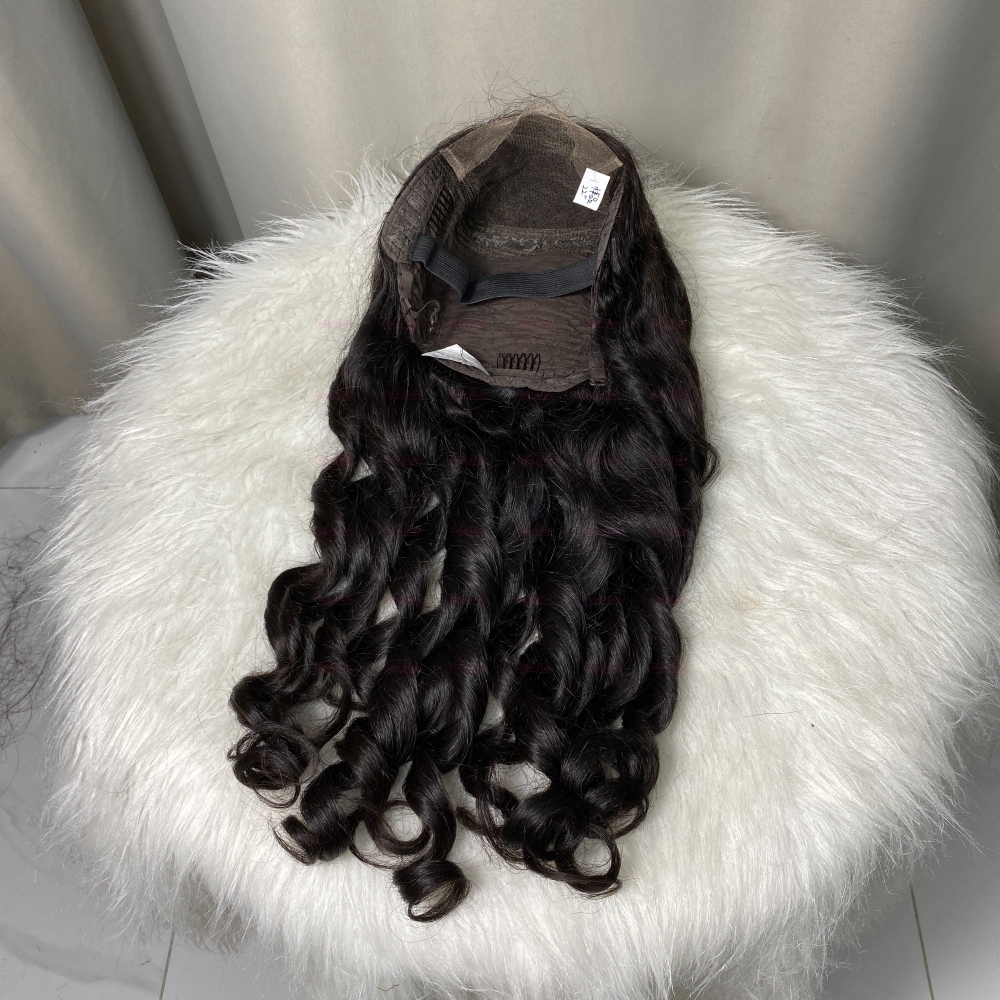 Glueless Wigs Human Hair 5X5 13X4 13X6 Transparent HD Lace Human Hair Wigs Natural Black Egg Curly Hair Wigs