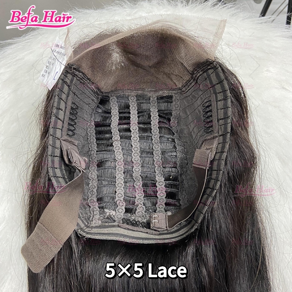 Glueless Wigs Human Hair 5X5 13X4 13X6 Transparent HD Lace Human Hair Wigs Natural Black Egg Curly Hair Wigs