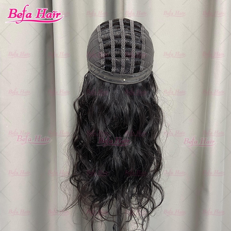 Human Hair Glueless Lace Wigs 5X5 13X4 13X6 Transparent HD Lace Natural Black Water Wave Hair Wigs Cheap Human Hair Wigs