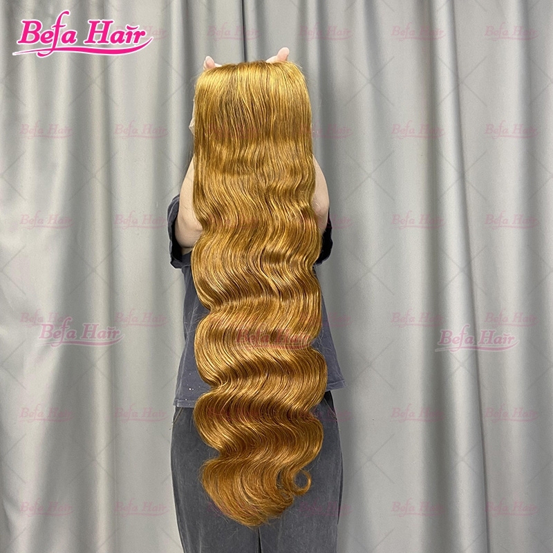Custom Color Highlight Wig Human Hair 4x4/ 5x5/ 13x4/ 13x6 Lace Pre Plucked Body Wave Human Hair Wig Transparent Lace Wig