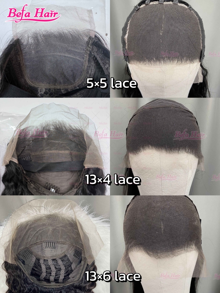 High Quality Honey Blonde 613 Lace Wig HD Transparent 4x4/ 5x5/ 13x4/ 13x6 Lace Blonde Color Deep Wave Human Hair Colored Wigs