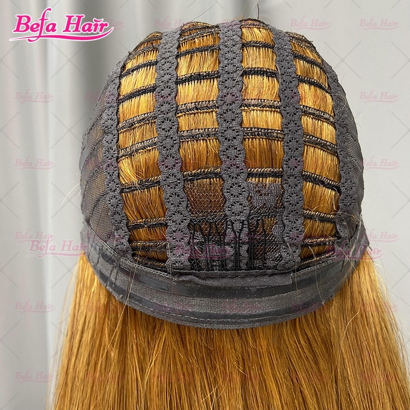 Glueless Wigs Human Hair Orange Ginger Color Wig 5x5/ 13x4/ 13x6 Transparent Lace Bone Straight Human Hair Wig