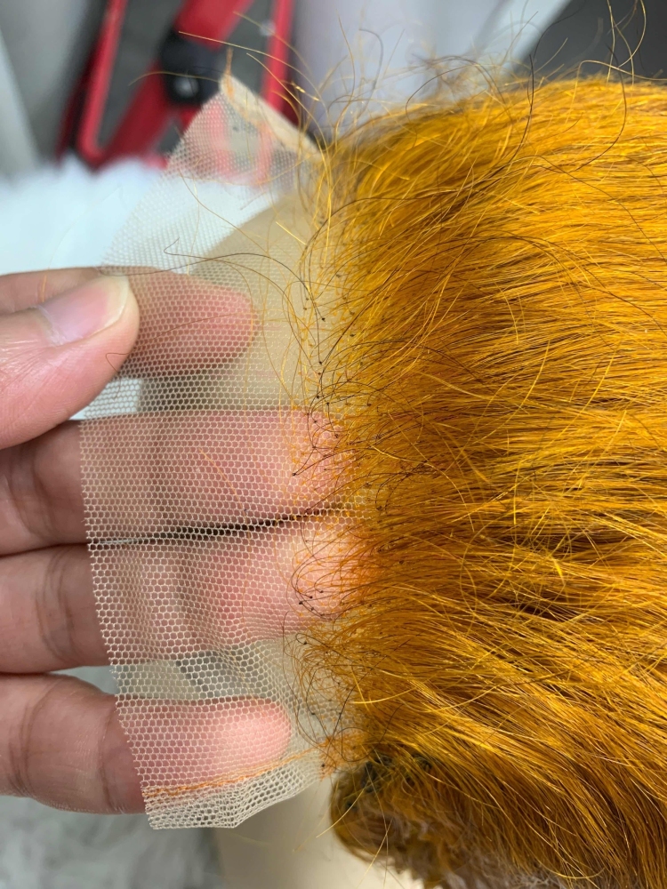 Glueless Wigs Human Hair Orange Ginger Color Wig 5x5/ 13x4/ 13x6 Transparent Lace Bone Straight Human Hair Wig