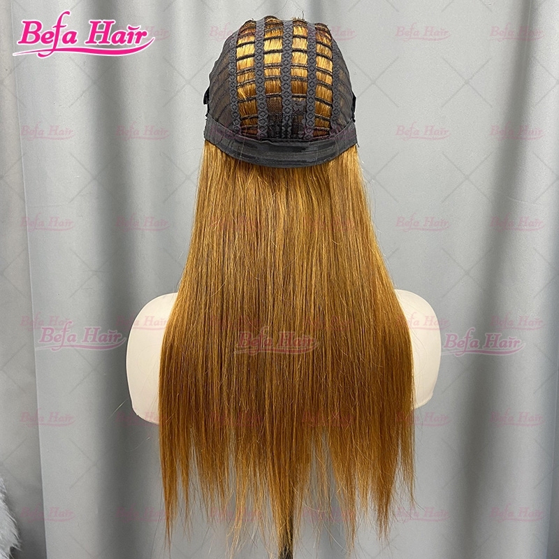 Glueless Wigs Human Hair Orange Ginger Color Wig 5x5/ 13x4/ 13x6 Transparent Lace Bone Straight Human Hair Wig