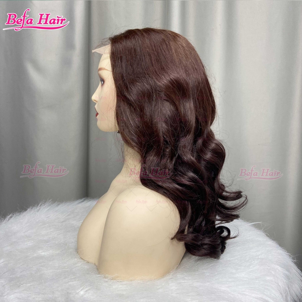 #2 Brown Hair Wigs Cuticle Aligned Hair 4x4/ 5x5/ 13x4/ 13x6/ 360 HD Transparent Lace Brown Wig Lace Human Hair Loose Wave Wig