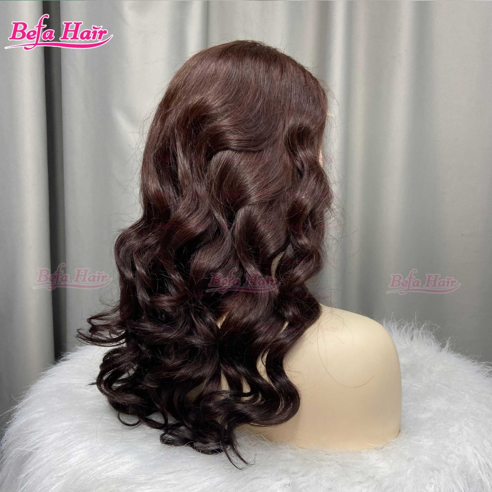 #2 Brown Hair Wigs Cuticle Aligned Hair 4x4/ 5x5/ 13x4/ 13x6/ 360 HD Transparent Lace Brown Wig Lace Human Hair Loose Wave Wig