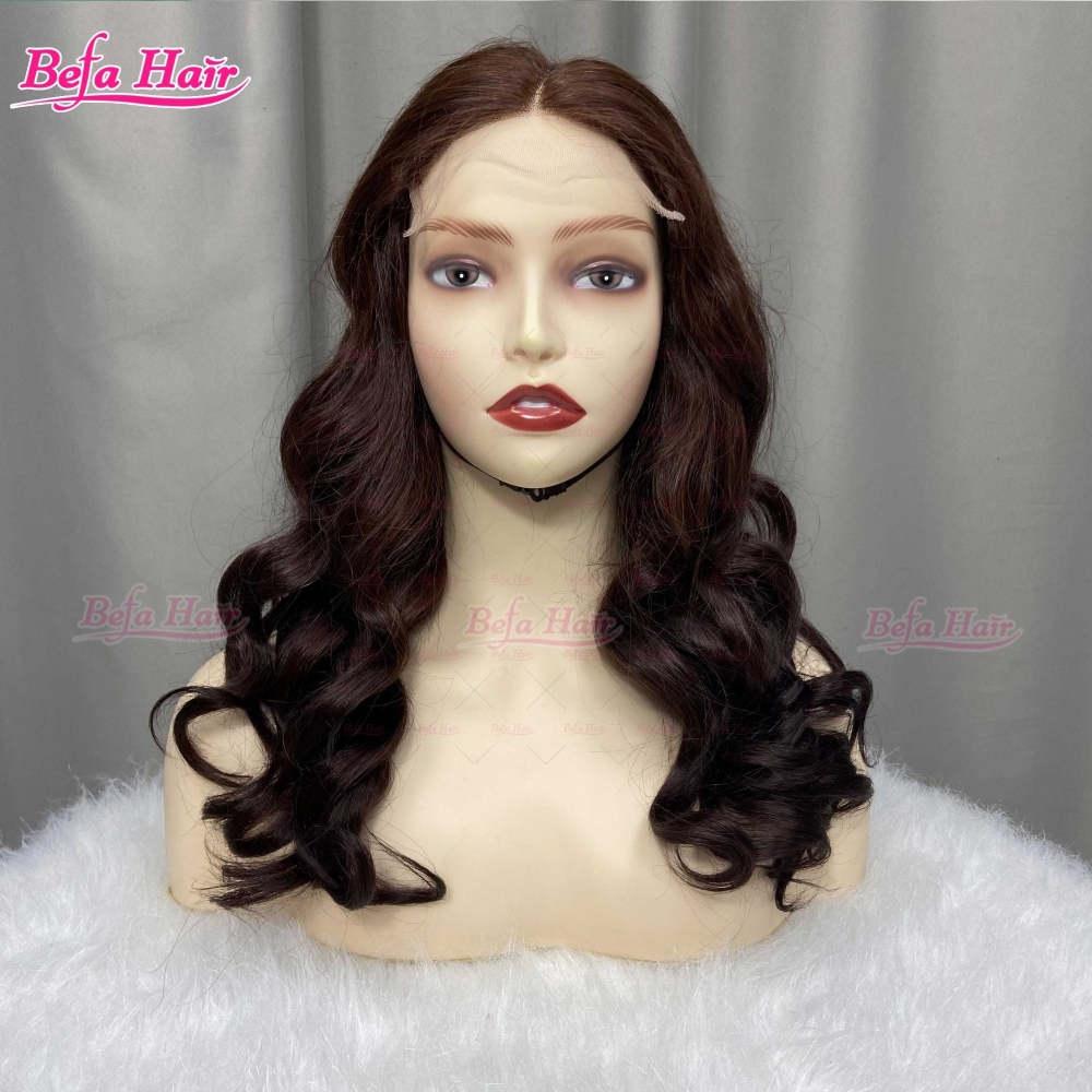 #2 Brown Hair Wigs Cuticle Aligned Hair 4x4/ 5x5/ 13x4/ 13x6/ 360 HD Transparent Lace Brown Wig Lace Human Hair Loose Wave Wig