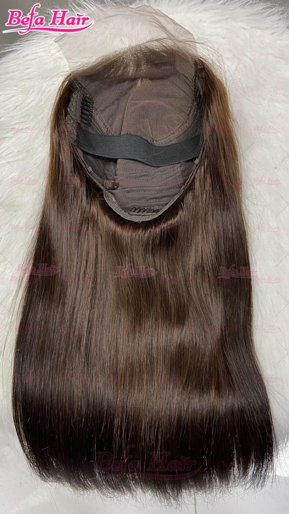#2 Brown Human Hair Wigs 4x4/ 5x5/ 13x4/ 13x6/ 360 HD Transparent Lace Straight Hair Colored Wigs Brown Hair Wigs