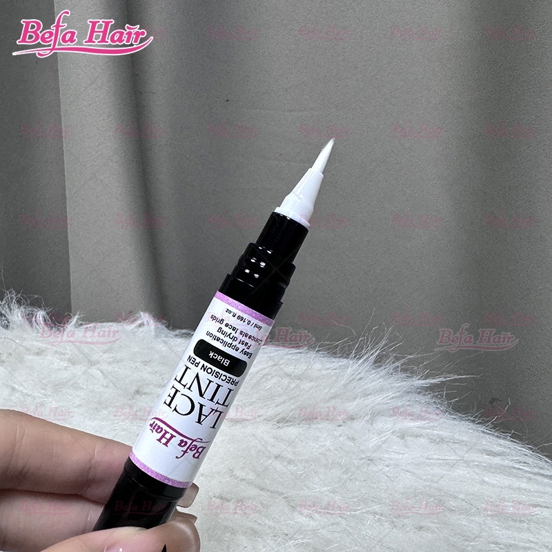 Private Label Lace Tint Pen Easy To Use Lace Tint Concealer With Brush 4 Colors Lace Wig Tint Pen