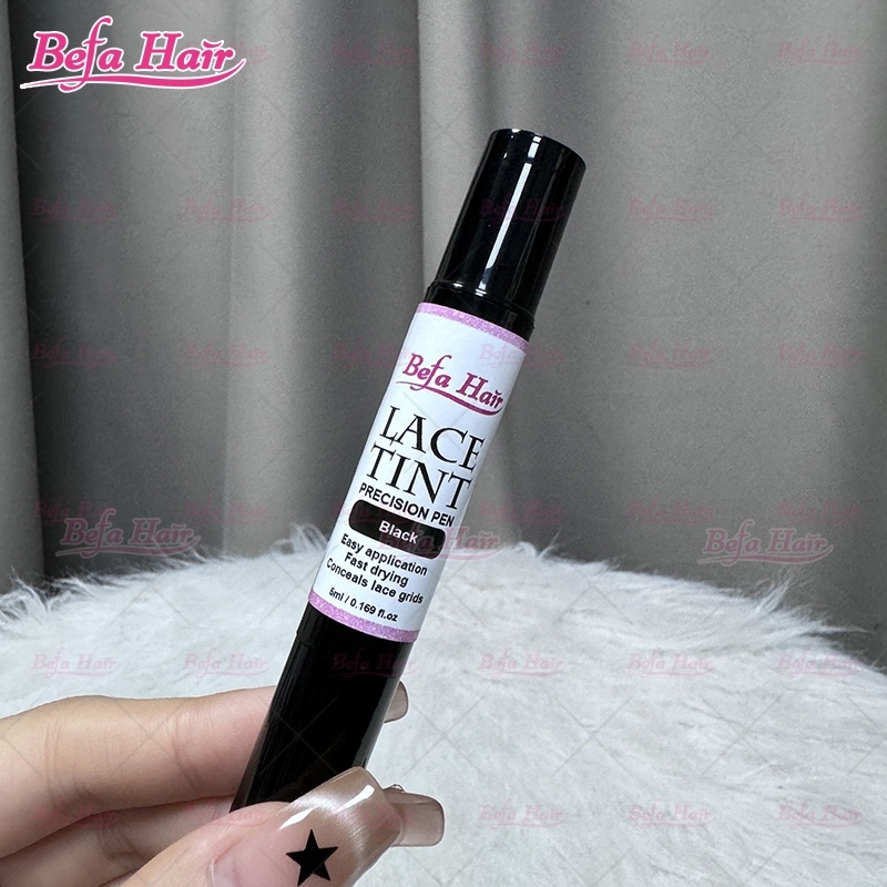 Private Label Lace Tint Pen Easy To Use Lace Tint Concealer With Brush 4 Colors Lace Wig Tint Pen