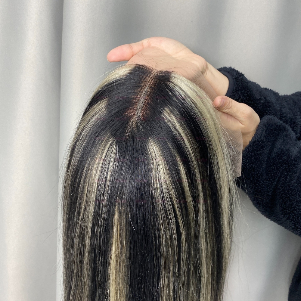 Ombre Highlight Blonde Color Lace Wigs 100% Virgin Hair 4x4/ 5x5/ 13x4/ 13x6/ 360 Transparent Lace Human Hair Highlight Wig