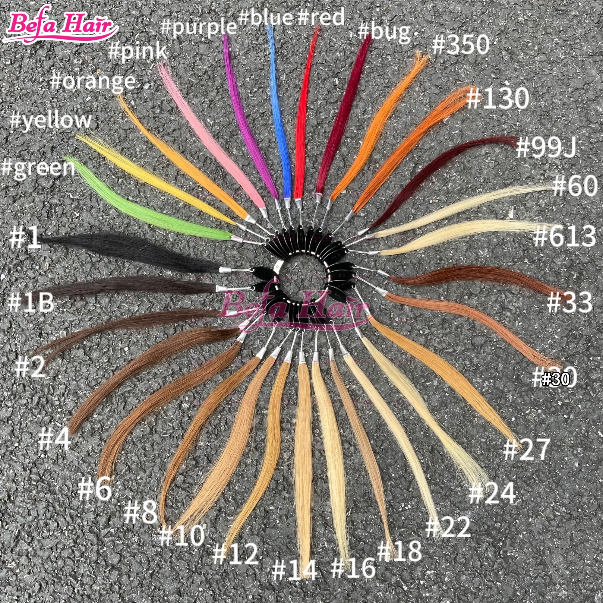 Wholesale 18inch to 24inch Micro Ring Loop Human Hair Extension Straight Micro Easy Loop Ring Human Hair Extension