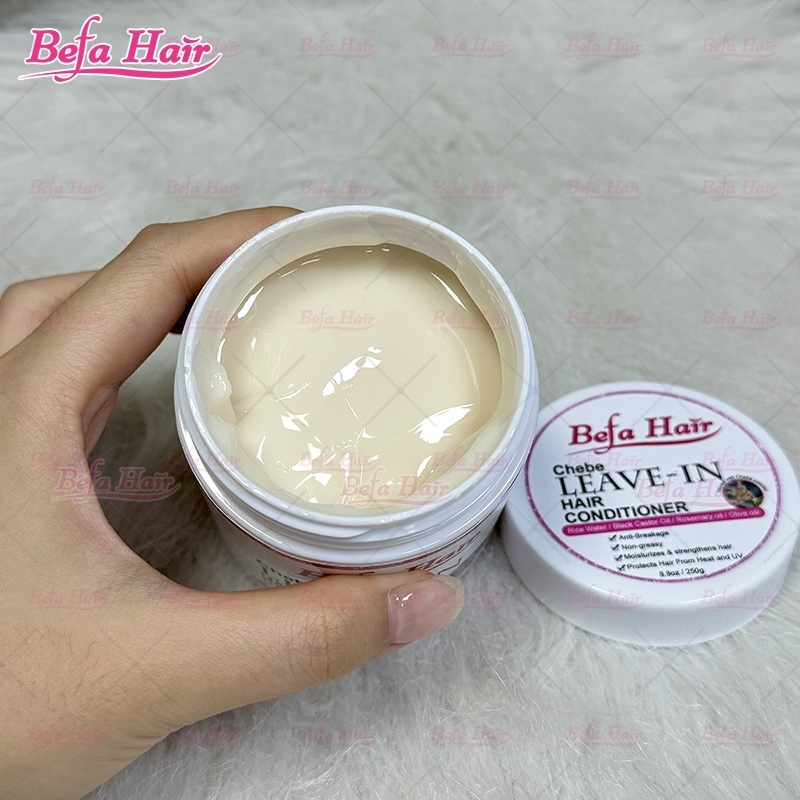 Private Label Hair Care Organic Leave-In Conditioner Damage Hair Repairing Moisturizing Cream